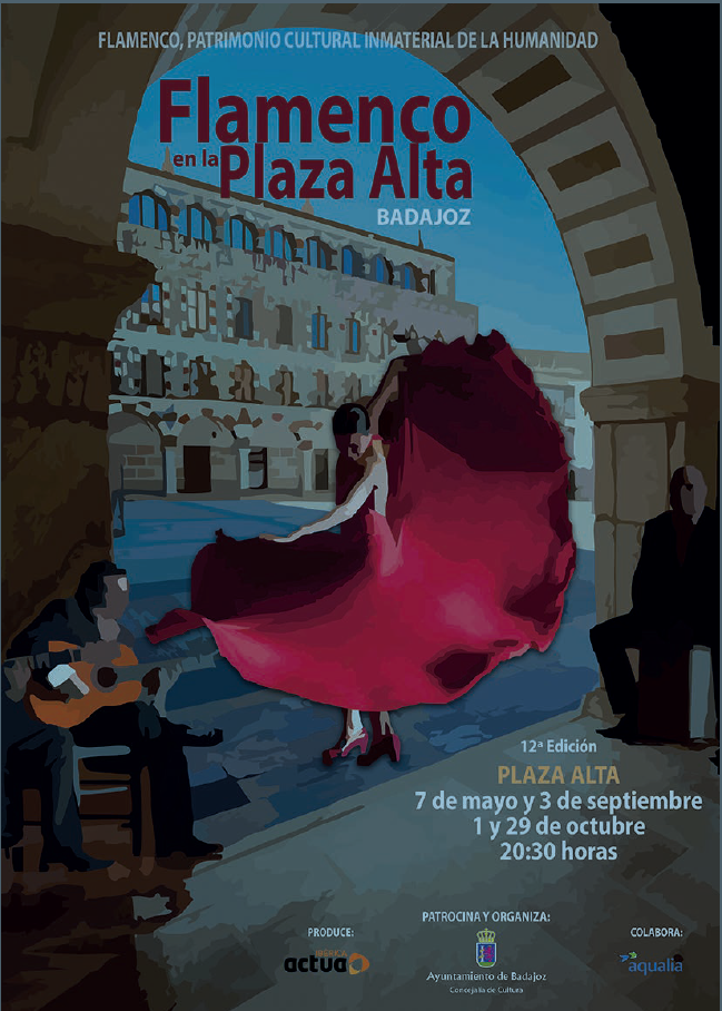 flamenco en la plaza alta